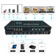 BIT-Ma-GS-4K60-0404 Digital 4x4 HDMI Matrix Splitter Switcher S/PDIF HDCP IR RS232 Control