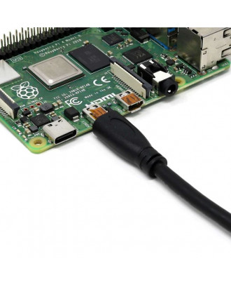 Micro HDMI to HDMI Cable for Raspberry Pi 5/4