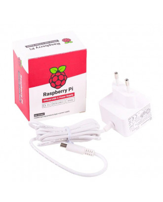 Official EU Raspberry Pi 4 Power Supply (5.1V 3A)